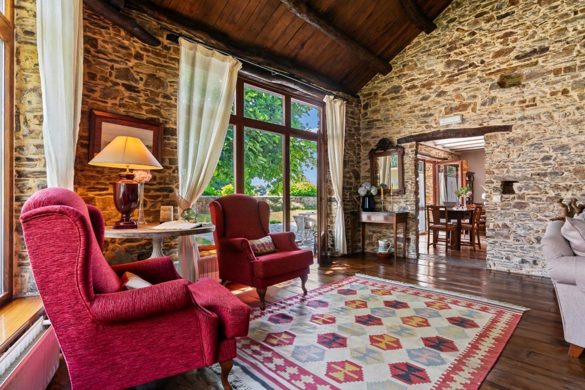 Bed and Breakfast Casa Peleyon Castropol Exterior foto
